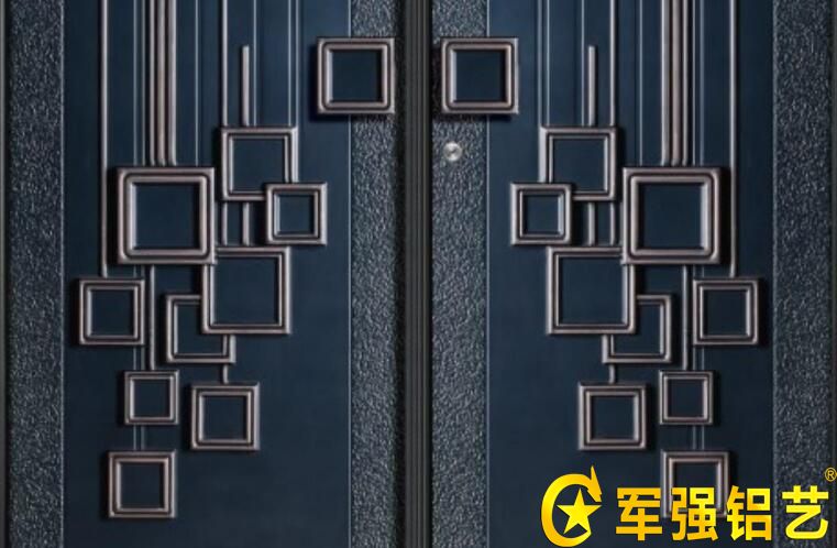 別墅雙開(kāi)門圖案